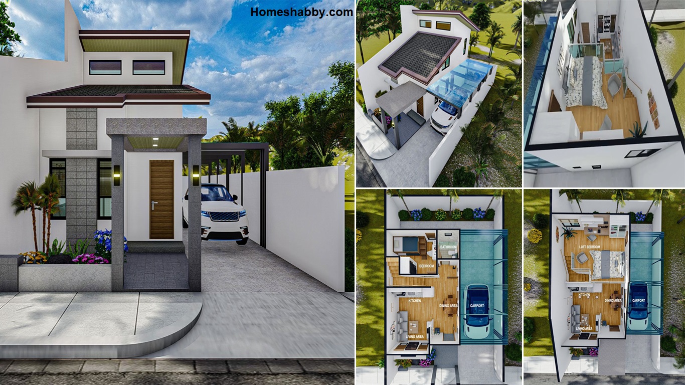 Desain Rumah Minimalis Ukuran 5x9 M