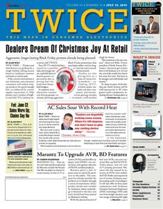 TWICE This Week In Consumer Electronics 2010-15 - 19 July 2010 | ISSN 0892-7278 | TRUE PDF | Quindicinale | Professionisti | Consumatori | Distribuzione | Elettronica | Tecnologia
TWICE is the leading brand serving the B2B needs of those in the technology and consumer electronics industries. Anchored to a 20+ times a year publication, the brand covers consumer technology through a suite of digital offerings, events and custom content including native advertising, white papers, video and webinars. Leading companies and its leaders turn to TWICE for perspective and analysis in the ever changing and fast paced environment of consumer technology. With its partner at CTA (the Consumer Technology Association), TWICE produces the Official CES Daily.