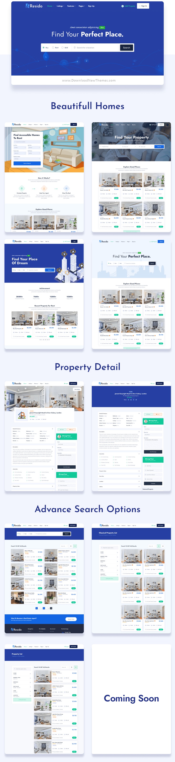 Real Estate WordPress Theme