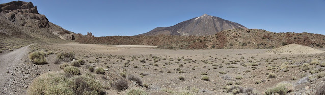 7 CAÑADAS  RUTA 4. PARQUE NACIONAL DEL TEIDE, Cañada del Montón de Trigo