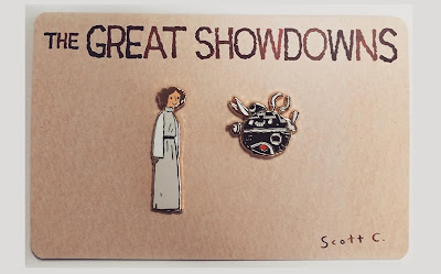 San Diego Comic-Con 2020 Exclusive The Great Showdowns Pin Sets by Scott C.