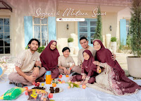 Koleksi Sarimbit Attin Sagara Mutiara Baju Muslim Keluarga Anggun Elegan Stylish Mewah Kekinian Outfit Hari Raya Lebaran 2023 Gamis Koko Model Terbaru