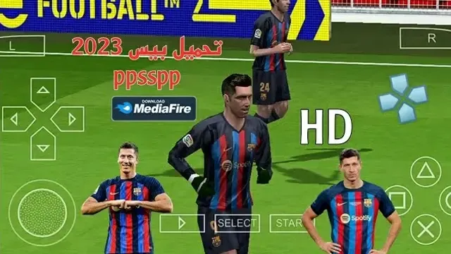 تحميل لعبة بيس 2023 PSP