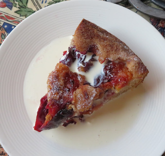 Spiced Plum Cake