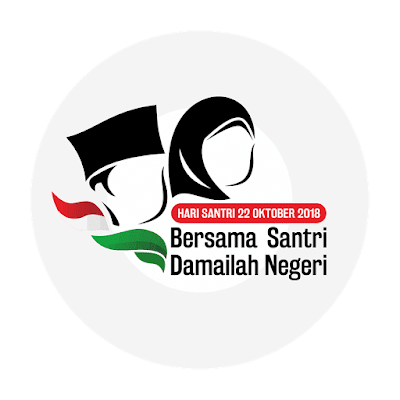 Download Logo dan Tema Hari Santri 2018