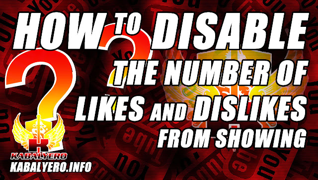 How To Disable The Number Of Likes And Dislikes From Showing On Your Videos In YouTube