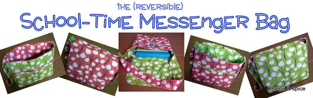 The (reversible) School-Time Messenger Bag