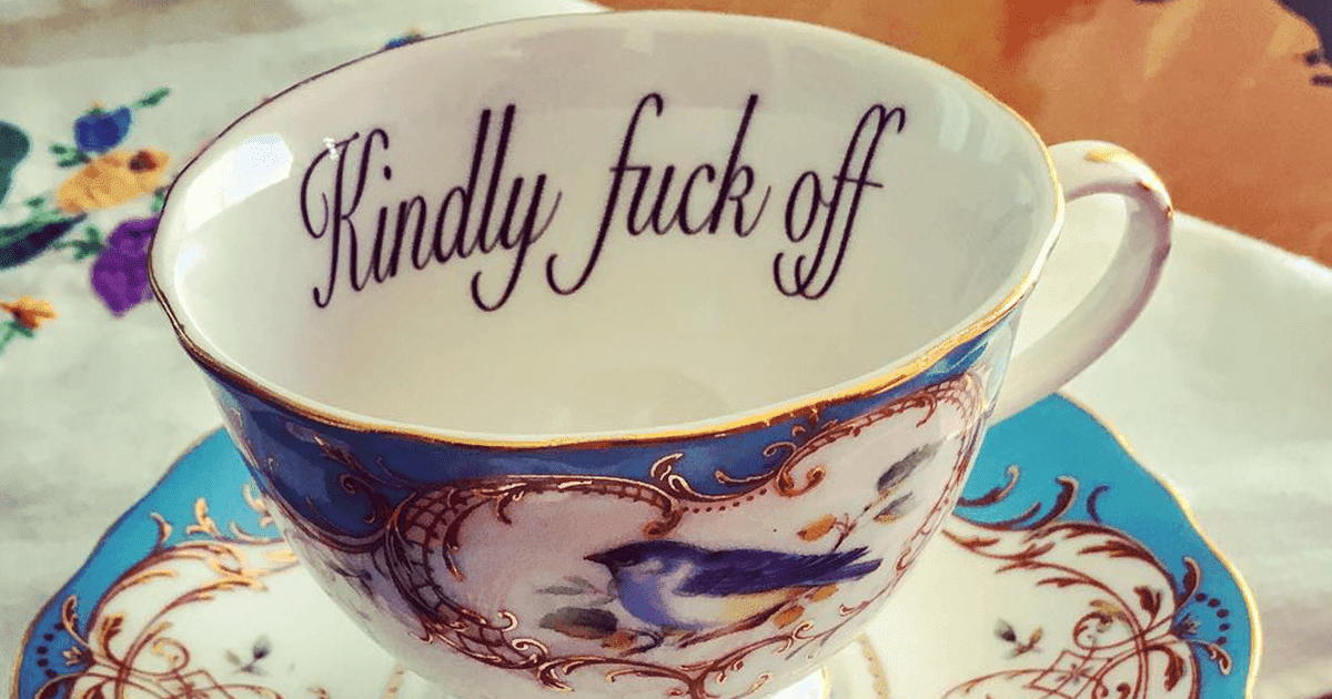 14 Creative Teacups To Offend Your Guests With Class