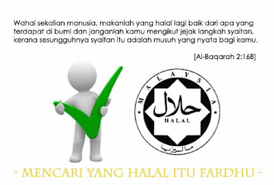 pilih, makanan, halal, pahala, makan, dalil, jakim, quran, kenyang, islamik, nasihat, info