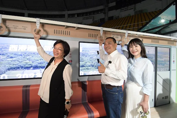▲新北市長侯友宜參訪彰化建縣300博覽會主題館，感受彰化獨特的魅力。（記者林明佑翻攝）