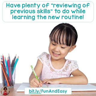 Fun and Easy: A Good Place to Start - How do you keep the students engaged while teaching routines and procedures?