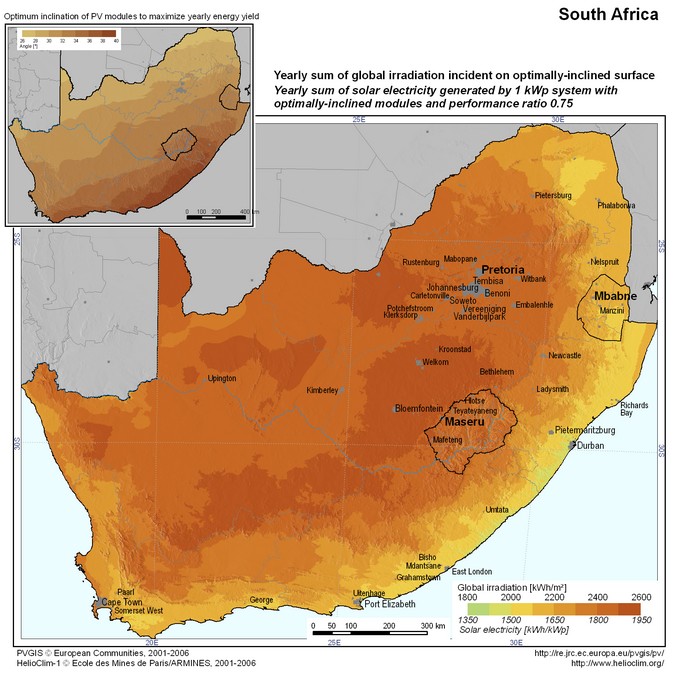 South Africa Seeks New Bids For 3200 Megawatts Of Green Energy Image