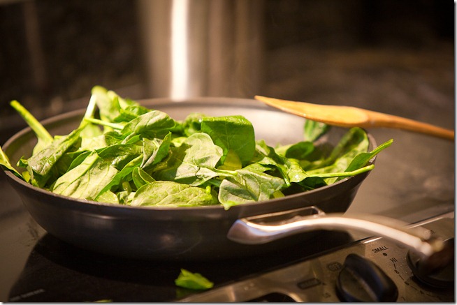 Sautee Spinach
