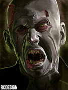 Zombie Painted for a weekly challenge between me and my friends. (zombie copy)