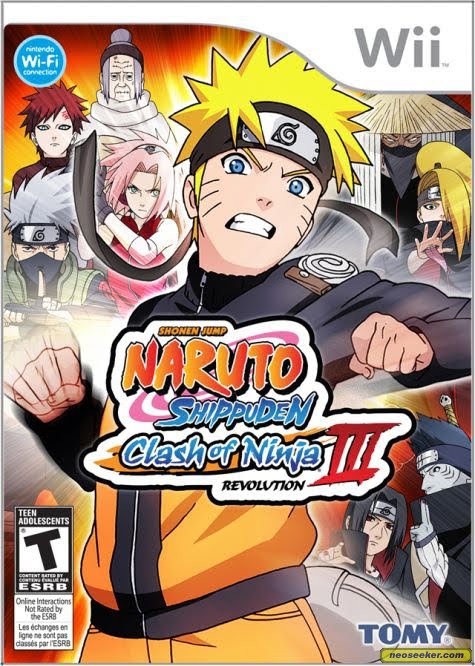 Game: Naruto Shippuden Clash of Ninja Revolution 3 For Wii