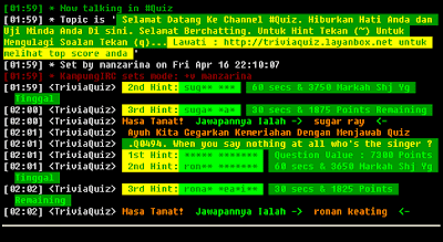 MANZARINA: Uji Minda