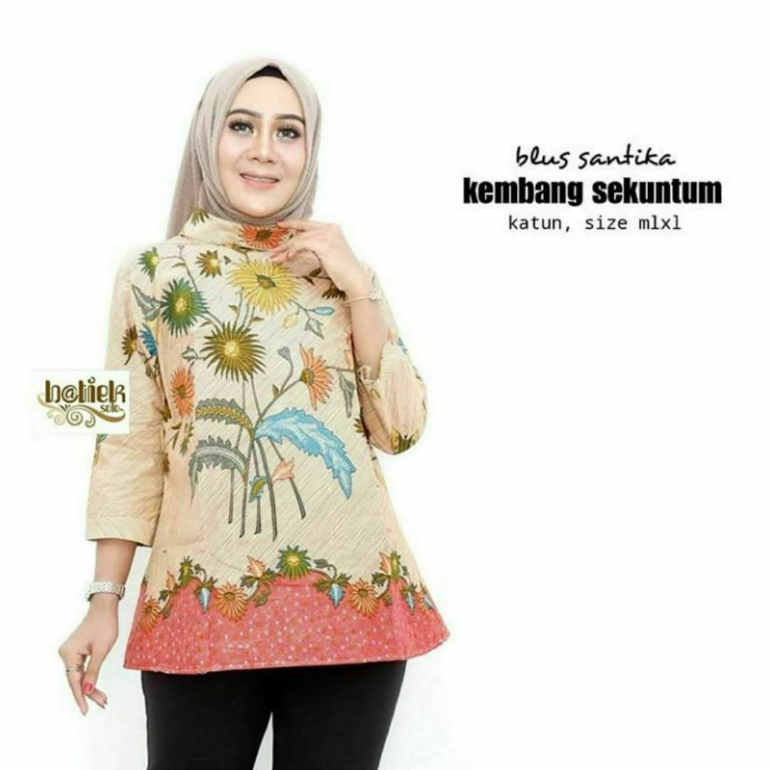 28 Model Blus Wanita Terbaru Modern 2019 Terbaru9 Info