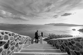 Wedding Inspiration- Oia, Santorini Greece wedding. Photo by Ventouris Photography