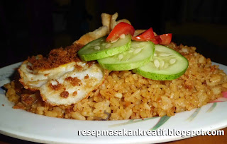 resep nasi goreng abon enak sederhana