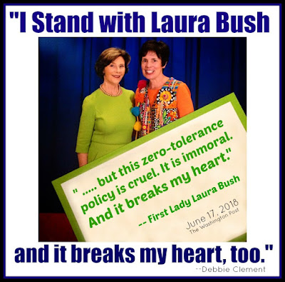 Laura Bush and Debbie Clement on Zero-Tolerance and Family Separation