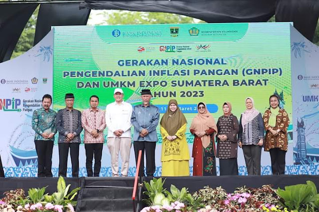 Wawako hadiri Launching GNPIP dan UMKM Expo Provinsi Sumatera Barat