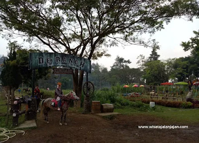 De Ranch Lembang Wisata Favorit Uji Adrenalin