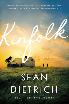 book cover of southern fiction novel Kinfolk by Sean Dietrich