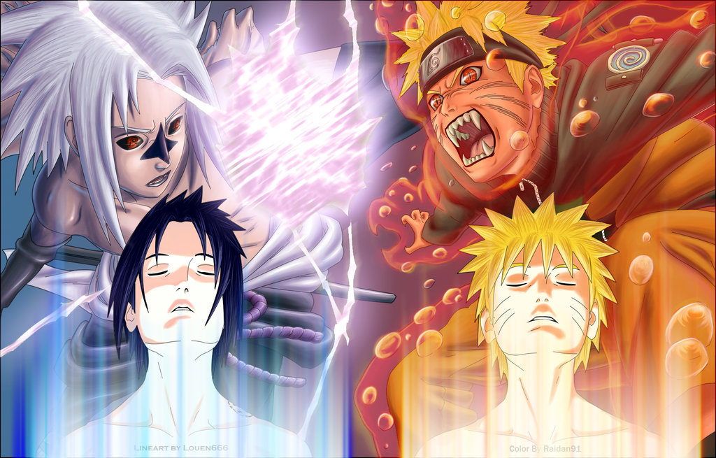 Naruto vs Sasuke Naruto Shippuden Wallpapers by raidan 