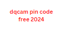 dqcam pin code free 2024