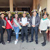 Señorita Flor de Junio entrega aporte económico a Bomberos Voluntarios de San Juan Sacatepéquez 