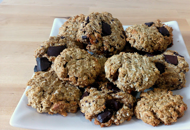 cookies avena y chocolate