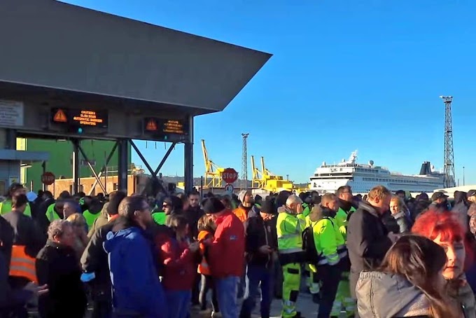 Dietrofront dei portuali triestini, la protesta continua