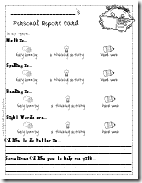 personal report card