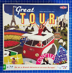 The Great Tour Family Board Game Review Age 8+ Sent by Tactic 