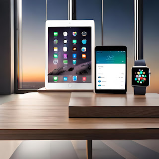 Various Apple devices displaying Siri integration