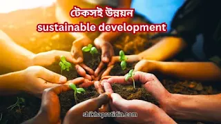 টেকসই উন্নয়ন কি