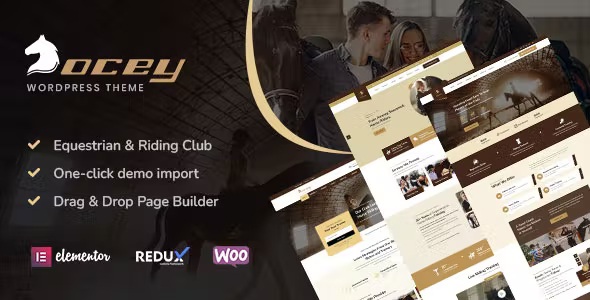 Best Equestrian & Riding Club WordPress Theme