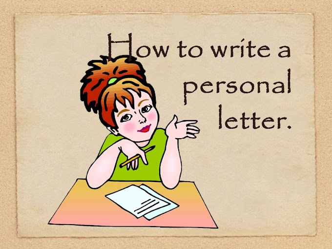 Writing Letter (Personal Letters)