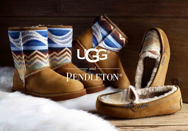 UGG styles with Pendleton’s world famous wool