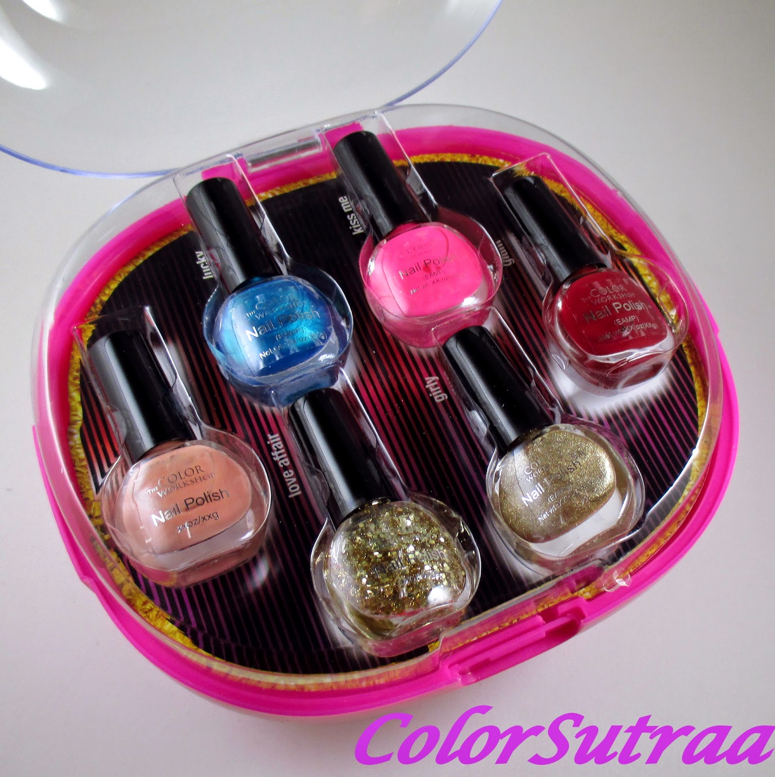 Markwins Mini Nail Salon Swatches And Review Colorsutraa