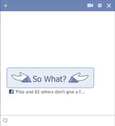 So What facebook emoticon