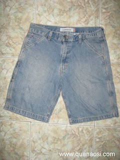 Quần short jean size lớn nam