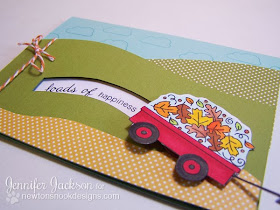 Penny Slider Card tutorial - Newton's Nook Designs - final card