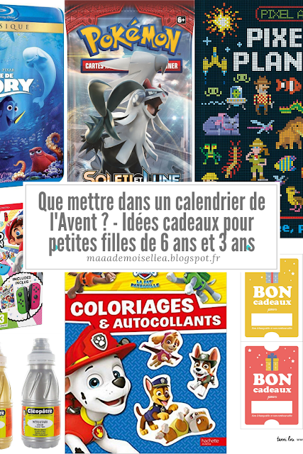 || Que mettre dans un calendrier de l'Avent ? - Idées cadeaux pour petites filles de 6 ans et 3 ans