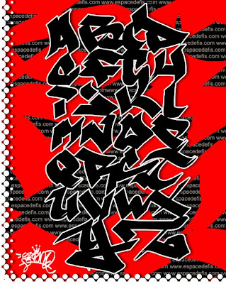Letter A-Z in Alphabet  Graffiti,graffiti alphabet