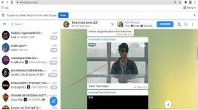 Cara Download Video Telegram yang di Private