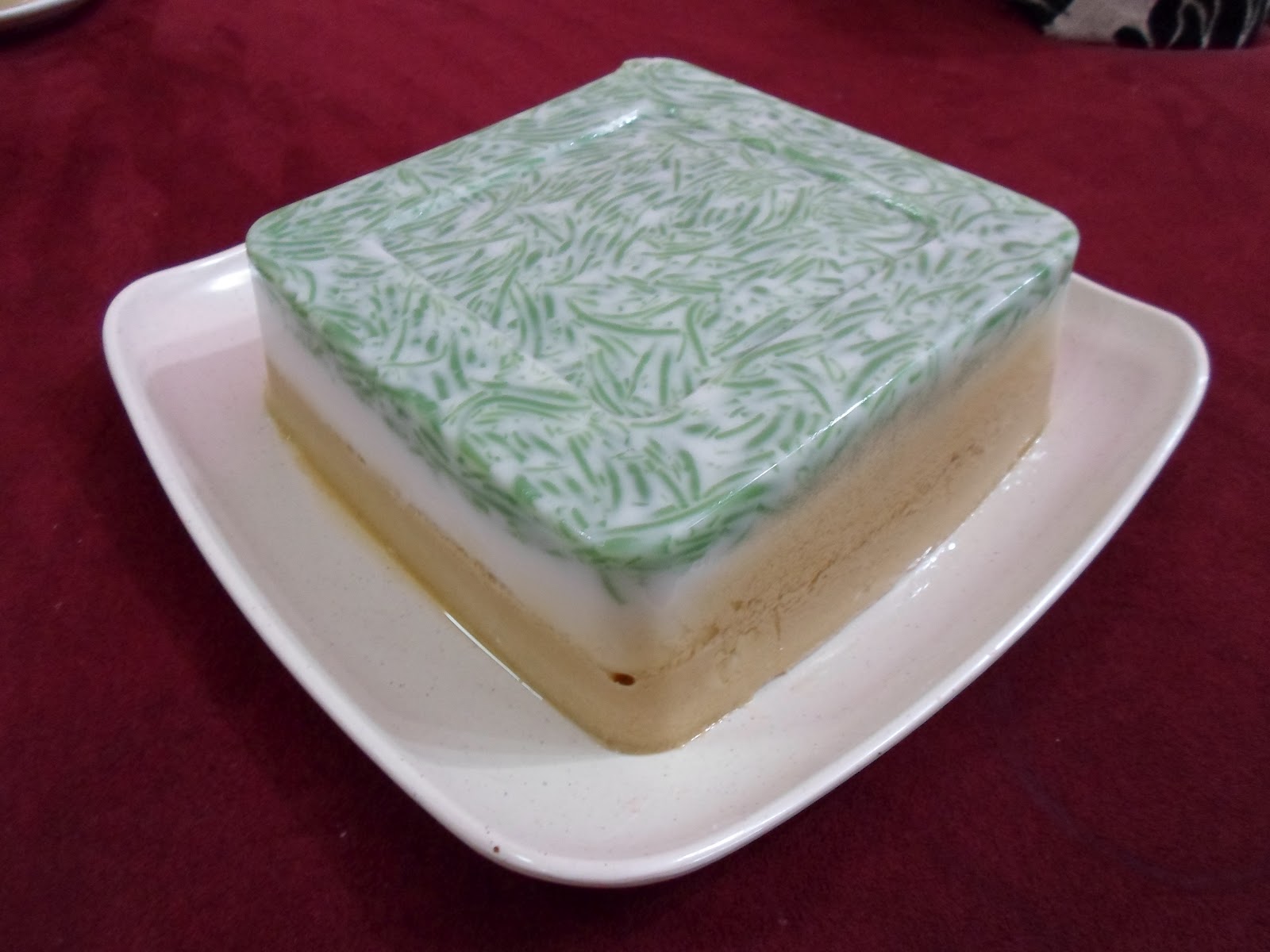 Gula Hangus ( 002177897 - D ): Resepi Puding Cendol Gula 