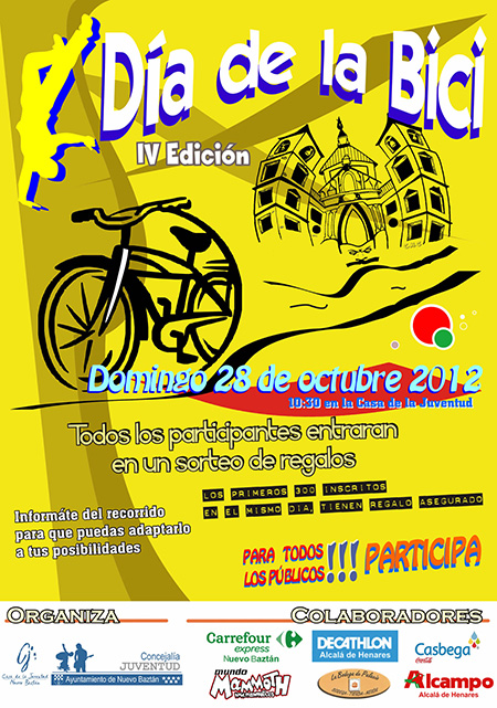 Dia de la Bici en Nuevo Baztán el domingo 28 de octubre 2012