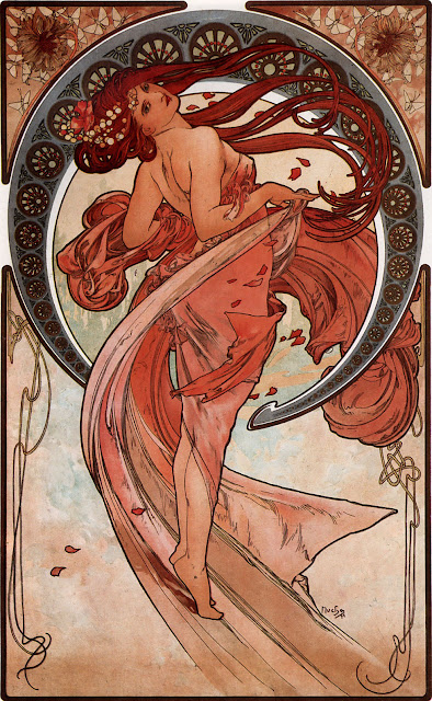 Alfons Mucha - Danza - 1898