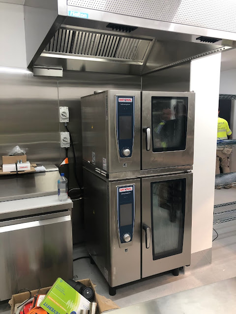 Bridgeway hotel new commercial gas equipment to refurbished kitchen